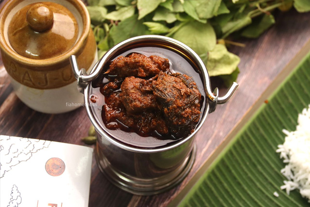 Buy Authentic Home Made Gongura Mutton Pickle Online | FIA Home Foods